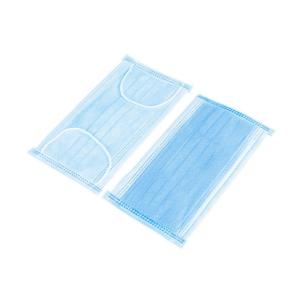 Foldable Disposable 3 Ply Face Mask Earloop Style For Flu Prevention