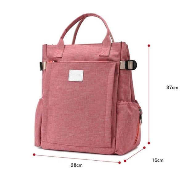 Quality Waterproof Motherly Diaper Bag Folding with Custom Pattern for sale
