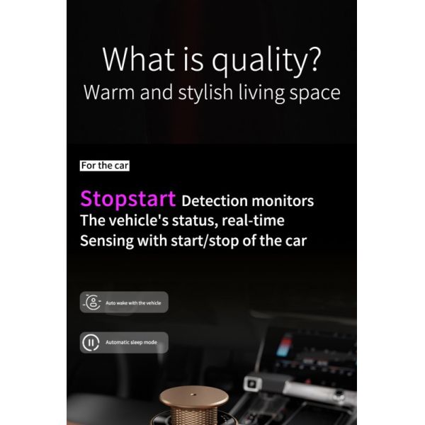 StopStart Vehicle Aroma Diffuser Machine Intelligent Circulation Diffusion Machine