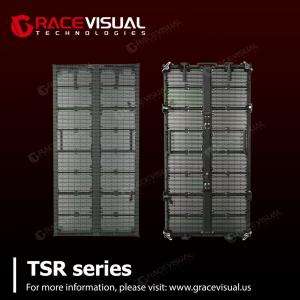 TS-R Series P3.9-7.8 Transparent Rental LED Screen for outdoor stage events use
