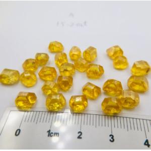 Wholesale 0.5-6ct Synthetic uncut diamond Yellow Hpht Rough Diamonds Synthetic Rough Uncut Diamond Price Per Carat lab grown diamond for jewelry yellow rough from china suppliers