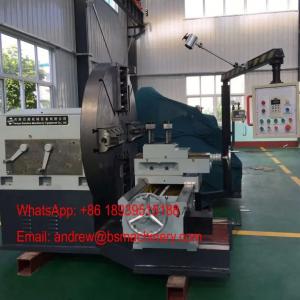 Big Face Plate Lathe Machine Facing Machine Tools Flange Processing