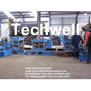 21KW 45# Steel Sigma Profile Roll Forming Machine With 16 Steps Forming Station