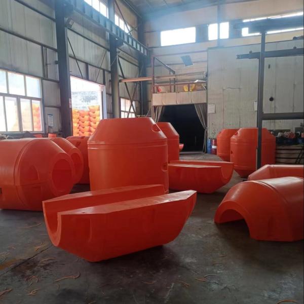 Hot Galvanised Dredging Pipe Floats Easy Installation Impact Resistance