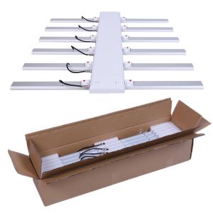 Iron Aliminum Body Hydroponic Led Grow Lights With Timer Energy Saving