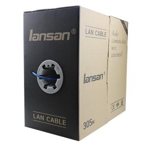 Network Al Foil Shielded Copper Braiding SFTP Cat6a Cable