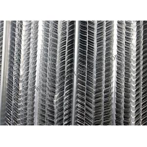 Galvanised 0.26mm Thickness 2m Length Rib Lath Mesh