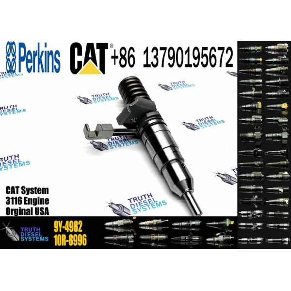 Excavator Accessories Fuel Injector 0R8682 0R8467 9Y-4982 1278220 0R0471 1014561 for Caterpillar 3116 Diesel Engine Spare Parts Construction Machinery