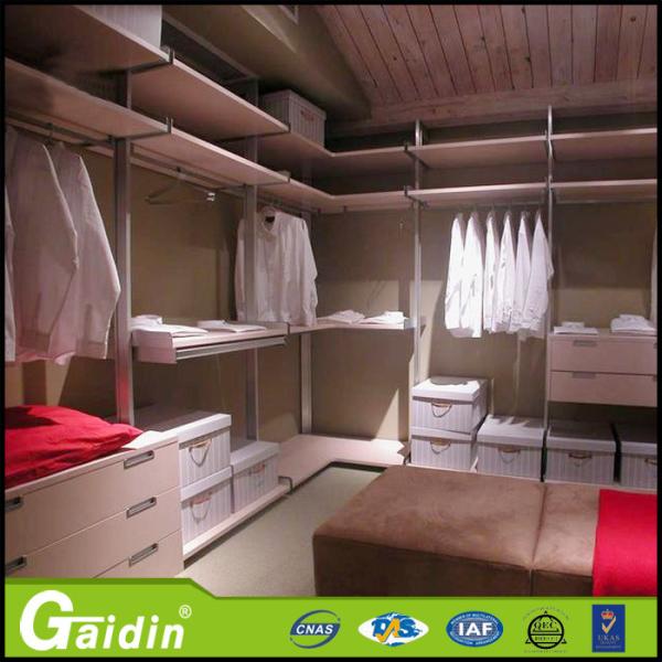 Household elegant save spacing custom aluminium shelving systems walk in