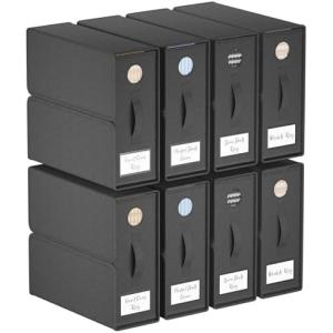 Sheet Organizers And Storage, 4-Pack, Queen/King Size (Grey), Bed Sheet