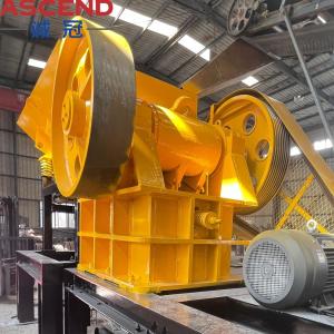 Primary Jaw Crusher PE500x750 PE600x900 80 100tph Capacity For Gypsum Quartz