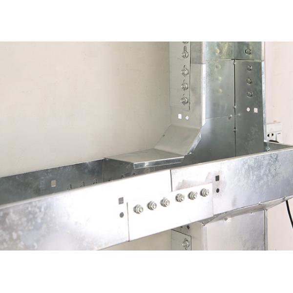 23.6Inch Length Solid Electrical Channel Cable Tray 20kg Load