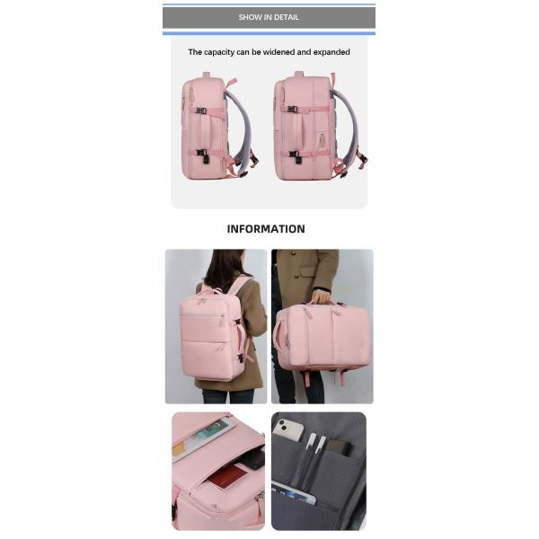 Soft Handle Multifunctional Laptop Backpacks Smart Men Waterproof Custom