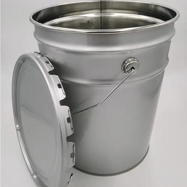 18 Liter Open Head Metal Buckets Intended For Packaging Of Hot Tar Bitumen \
