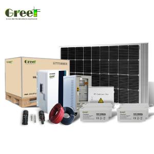 5kW Off Grid Solar System with MPPT Charge Controller 48-240V Output Voltage