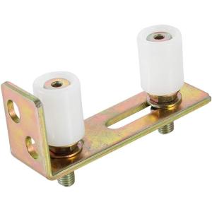 L Post Bracket Slide Gate Guide Roller With Polished Finish And Smooth Nylon