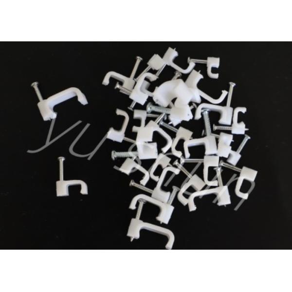 Custom 9mm Small Plastic Cable Clips For Fixing Wire