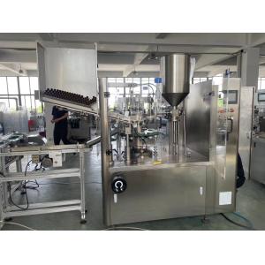 PLC Fully Filling Seal Tube Filling And Heat Sealing Machine for 5-250ml