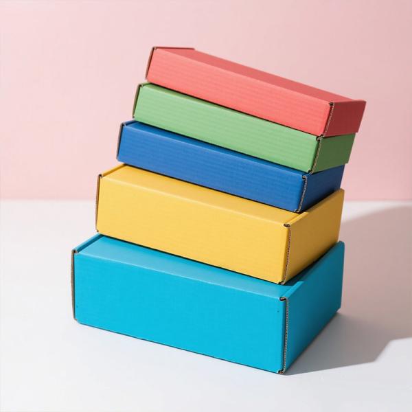 Custom Color Printed Cardboard Box Paper Mailer Aircraft Boxes Corrugated