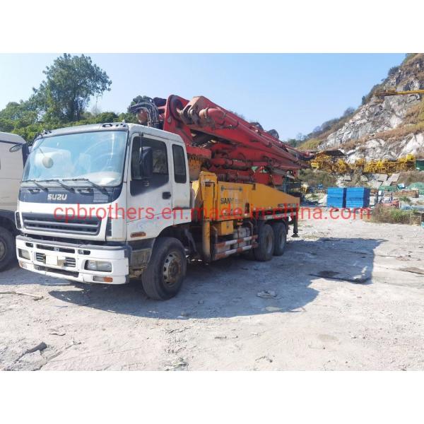 Quality Ready Mix Concrete Pump Second Hand Sy 43 Meters Mixing Machine with Cylinder Type for sale
