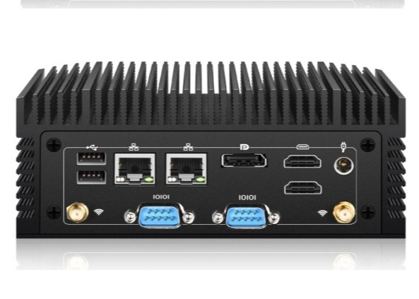 Quality 4 x COM232 i3/i5/i7 10th gen IPC BOX PC 2x LAN Fanless 16GB DDR5 512GB SSD for sale