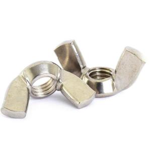 M6 M10 Butterfly Nuts B8 B8M B8T Stainless Steel Edged Butterfly Wing Nut DIN314