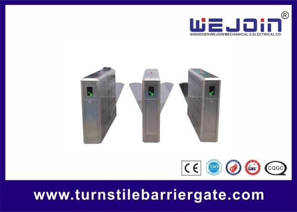 Quality security system pedestrian access control , card reader , fingerprint, access control system, flap barrier for sale