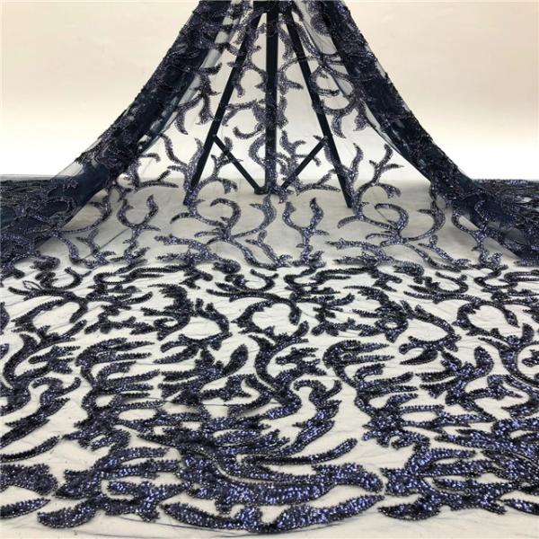 New Style 100% polyester fabric beads sequins monki leopard print Ankara Sequin Fabric Glitter Backdrop Wedding Sequin Fabric