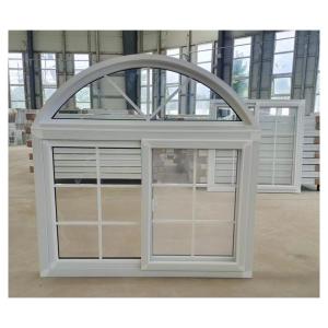 Chinese Top Hardware UPVC Sliding Windows Custom Grill Design With Mosquito Net
