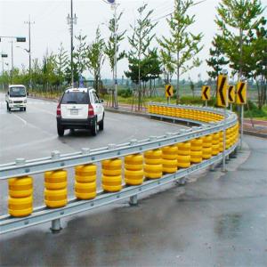China Highway Guardrail Safety Roller Barrier with Double Roller on sale