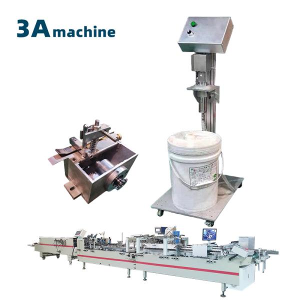 Quality CQT-Glue Adding Machine Automatic Folder Gluer Box Folder Folding Gluing Machine for sale