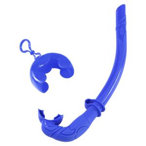 Portable Full Silicone Scuba Free Diving Wet Snorkel For Lap Pool