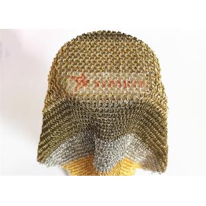 Buy cheap Chrome Plate Ring Mesh Curtain In Chainmail from wholesalers