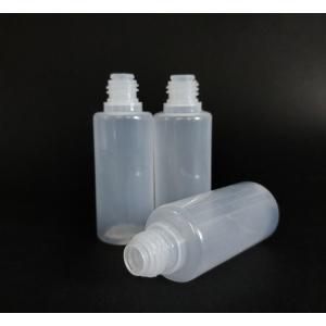 Customize Plastic Dropper Bottles in Transparent Black with Screw Cap