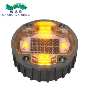 250g Solar LED Road Stud with Selectable Flash or Steady Mode