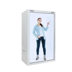 Android Based Transparent LCD Hologram Box Display With 4G Connectivity For Ads