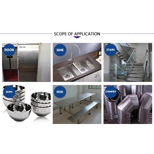 304 Stainless Sheet Sheet Metal 2mm Cold Rolled 2000mm BA Mirror