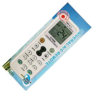 Fingerprint Proof Tempered Glass Universal Ac Remote Control K-1028E