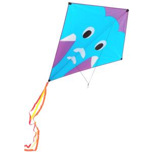 Fiberglass Kid 30m String Line 124*152cm Diamond Stunt Kite