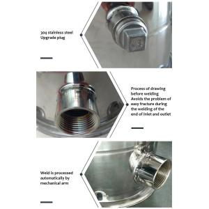 Quick Connect/Flanged SUS304/SUS316L Activated Carbon Filter Housing Filtration