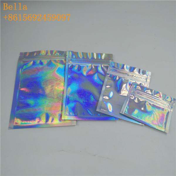 Glossy Plastic Holographic Foil Pouch Packaging