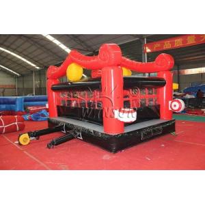 Custom Logo Inflatable Bounce House Karate Center WSC-252 PVC Material