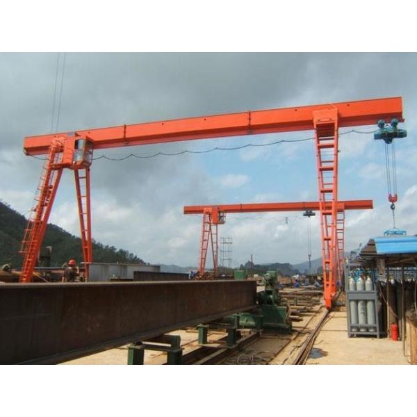 Quality Electric Hoist Single Beam Gantry Crane , 3-20T MH Model Steel A Frame Gantry Crane for sale