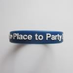 Embossed Silicone Bracelets for Promotional, Embossed Silicone Wristband