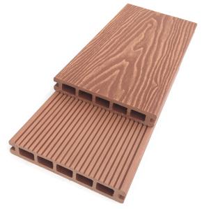 Wholesale ODM Timber Wood Plastic Composite Decking Planks 3D Engineered from china suppliers