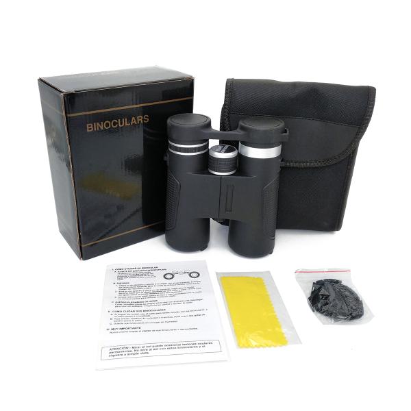 Outdoor Large Eyepiece 10X42 Binoculars Telescope With Silver Focus Handwheel