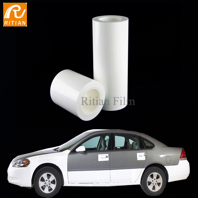 Temporary Automotive Protective Film with 0.07 mm Thickness 1500 mm Width and 100 m Length for Car Paint Protection