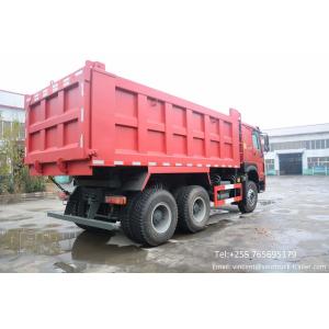 Excellent Used Sinotruk 6*4 HOWO Tipper Truck Front Lifting Style 24hours Online