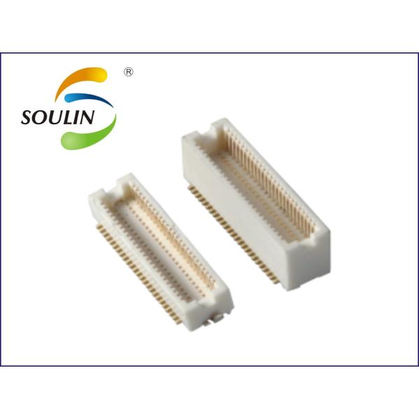 Quality Customized PA9T Pcb Header Connector 0.5mm Male Pin Connector for sale