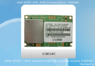 GSM GPRS GPS Combine SIMCOM Wireless Module SIM548C